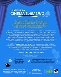 Cartaz do filme CINEMA E HEALING - TEMA: A PASSAGEM DO TEMPO