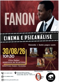 Cartaz do filme CINEMA E PSICANÁLISE: FANON