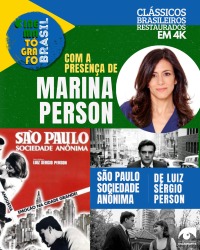 Cartaz do filme CINENEMATÓGRAFO BRASIL: SÃO PAULO SOCIEDADE ANÔNIMA + BATE-PAPO