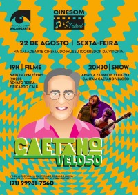 Cartaz do filme CINESOM CAETANO: NARCISO EM FÉRIAS