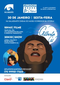 Cartaz do filme CINESOM GILBERTO GIL: TEMPO REI