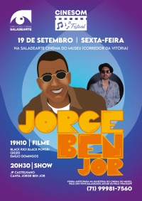 Cartaz do filme CINESOM JORGE BEN JOR: BLACK RIO! BLACK POWER!