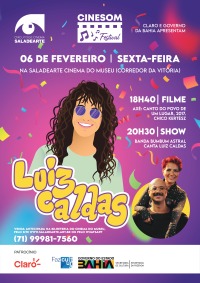 Cartaz do filme CINESOM LUIZ CALDAS: AXÉ - CANDO DO POVO DE UM LUGAR
