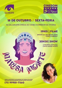 Cartaz do filme CINESOM MARISA MONTE: INFINITO AO MEU REDOR