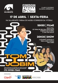 Cartaz do filme CINESOM TOM JOBIM: ELIS E TOM, SÓ TINHA QUE SER COM VOCÊ